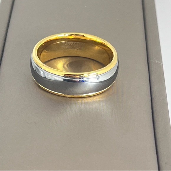 Tungsten Couple Rings daily wear rings set. - Picture 5 of 6